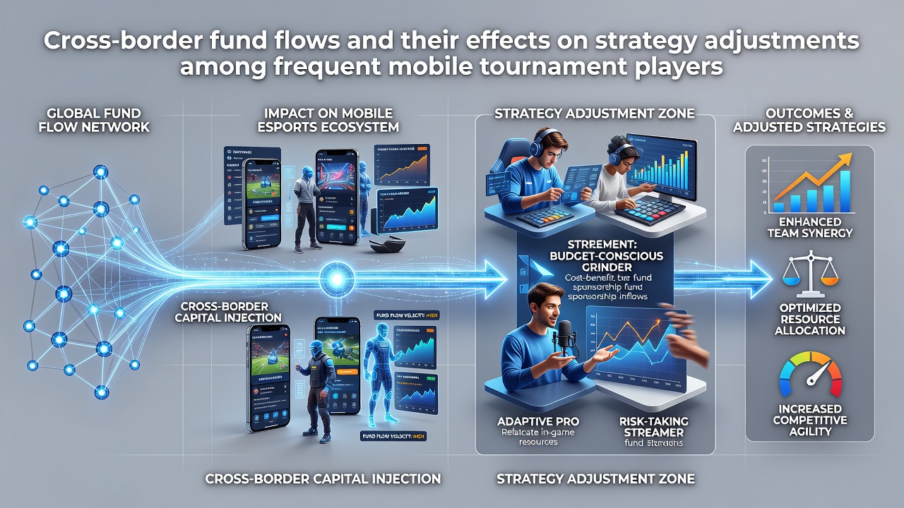 Data visualization of cross-border fund movements affecting mobile poker strategies